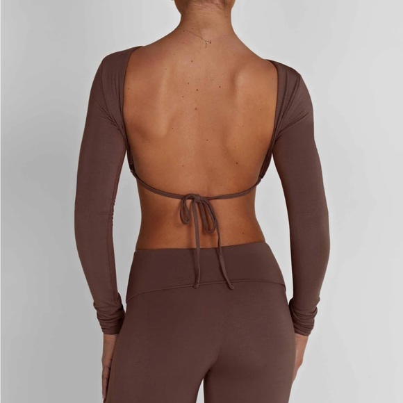 BABYBOO SAHRA TOP CHOCOLATE - S - Picture 4 of 7